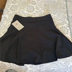 Athleta Black Circle Skater Skirt